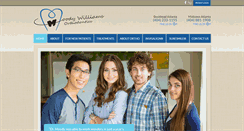 Desktop Screenshot of moodywilliamsorthodontics.com